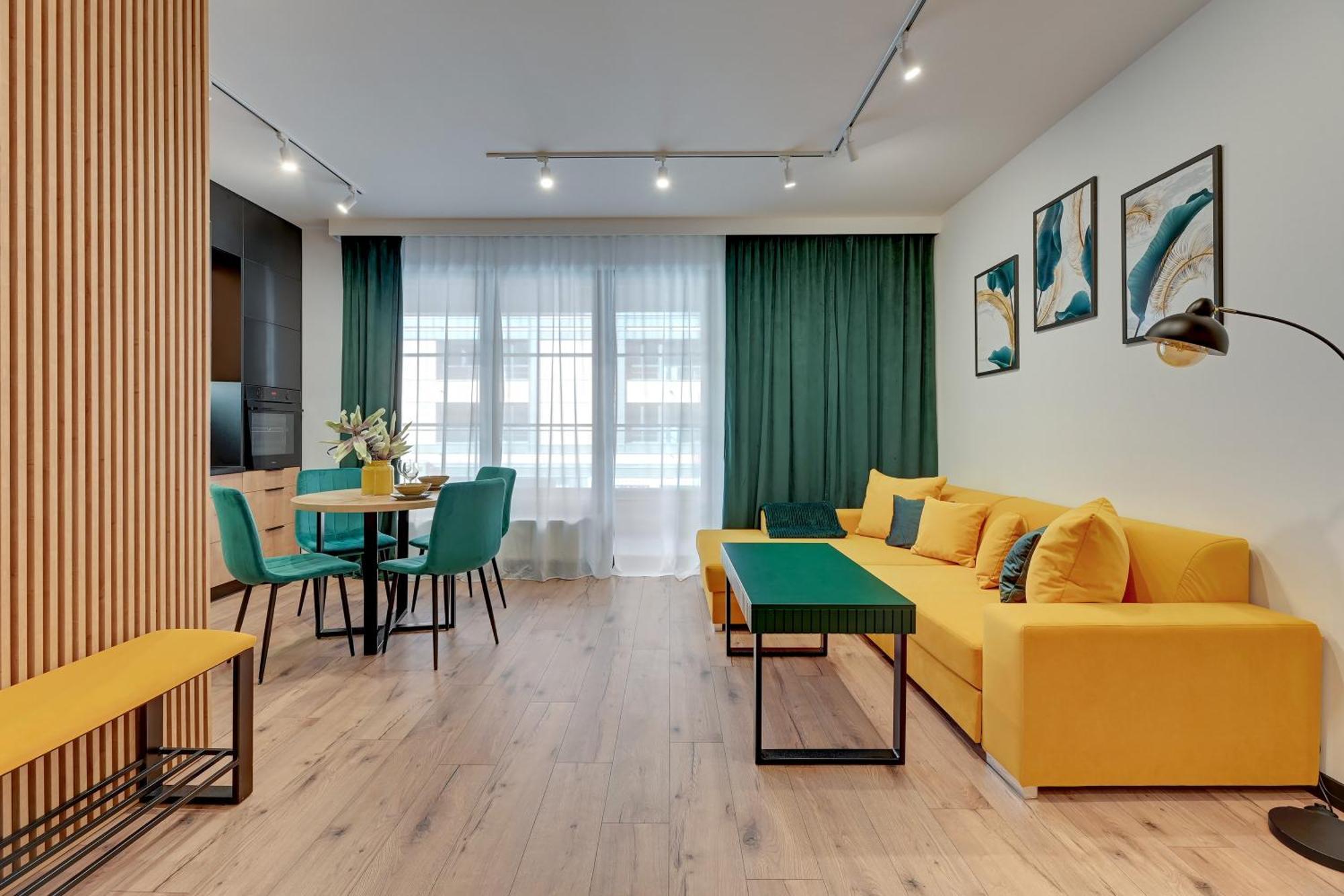 Doki Living - Foodhall & Parking By Downtown Apartments กดัญสก์ ภายนอก รูปภาพ