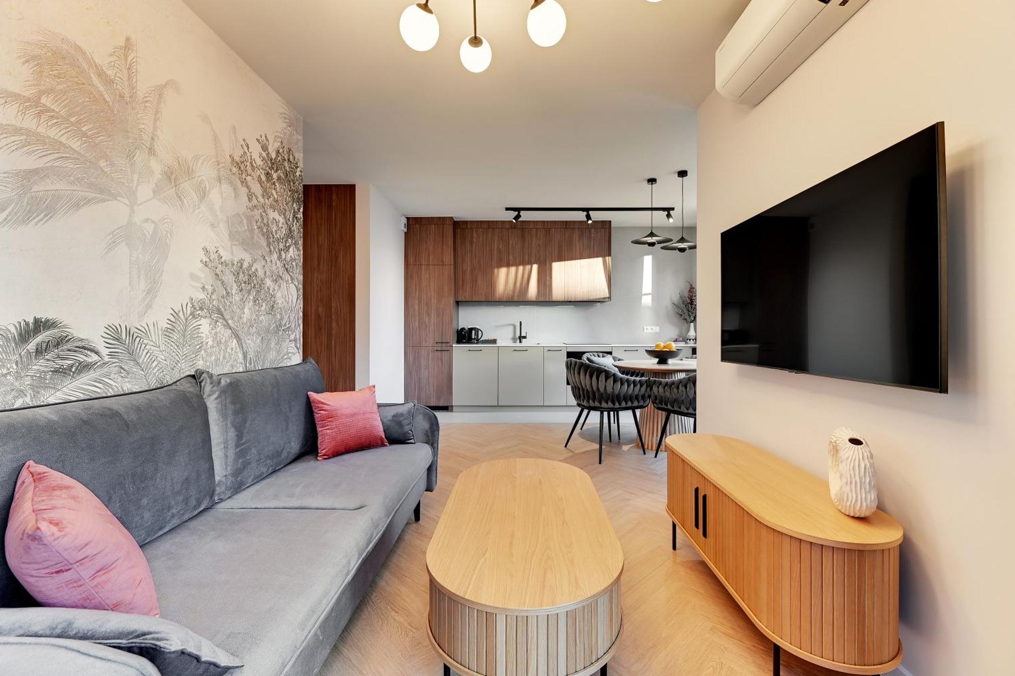 Doki Living - Foodhall & Parking By Downtown Apartments กดัญสก์ ภายนอก รูปภาพ