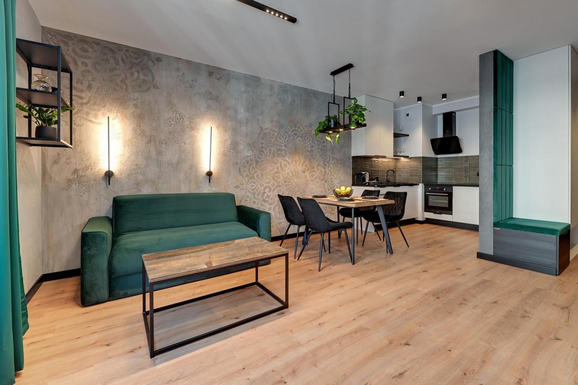 Doki Living - Foodhall & Parking By Downtown Apartments กดัญสก์ ภายนอก รูปภาพ